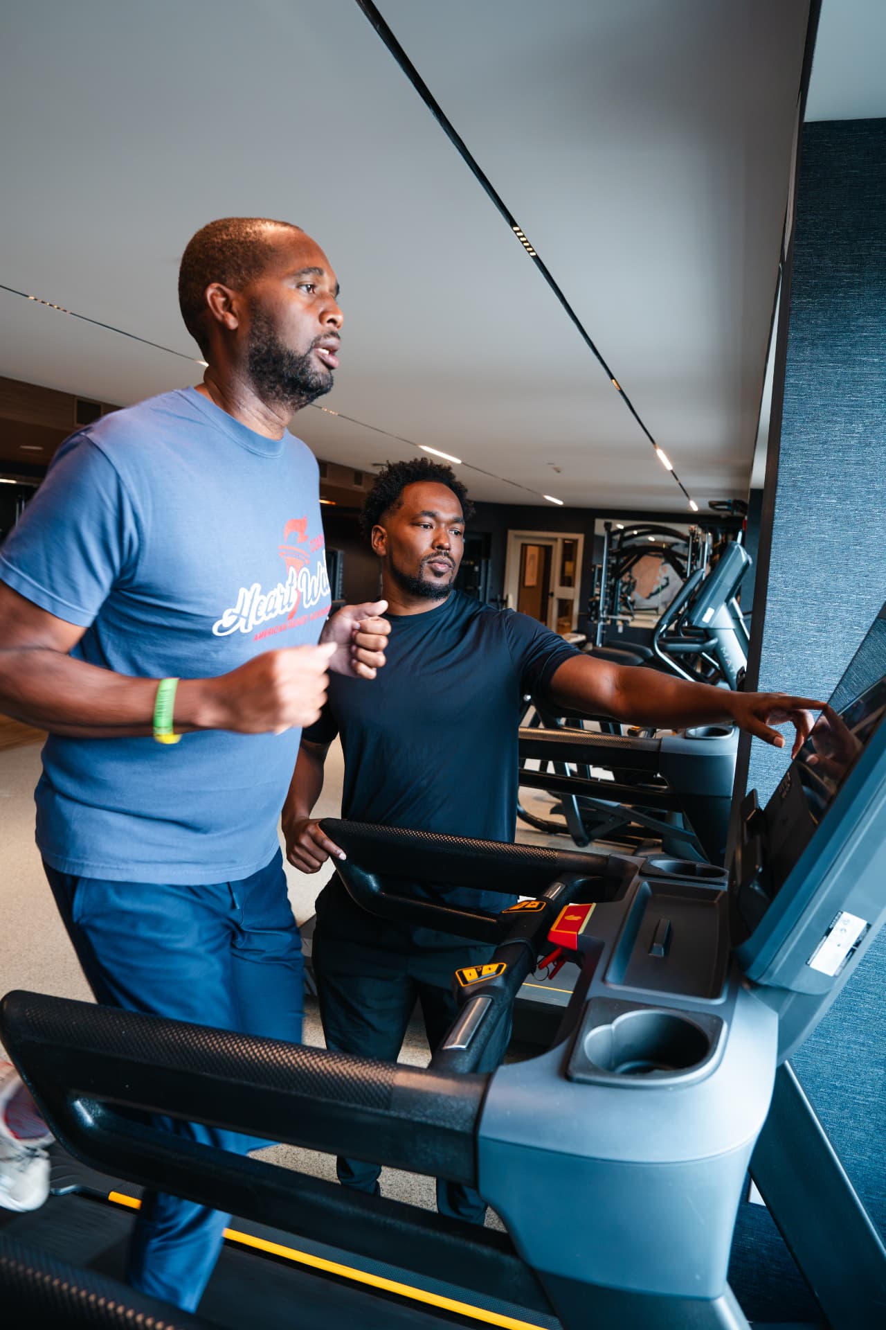 PerryPerformFit trainer working with a client